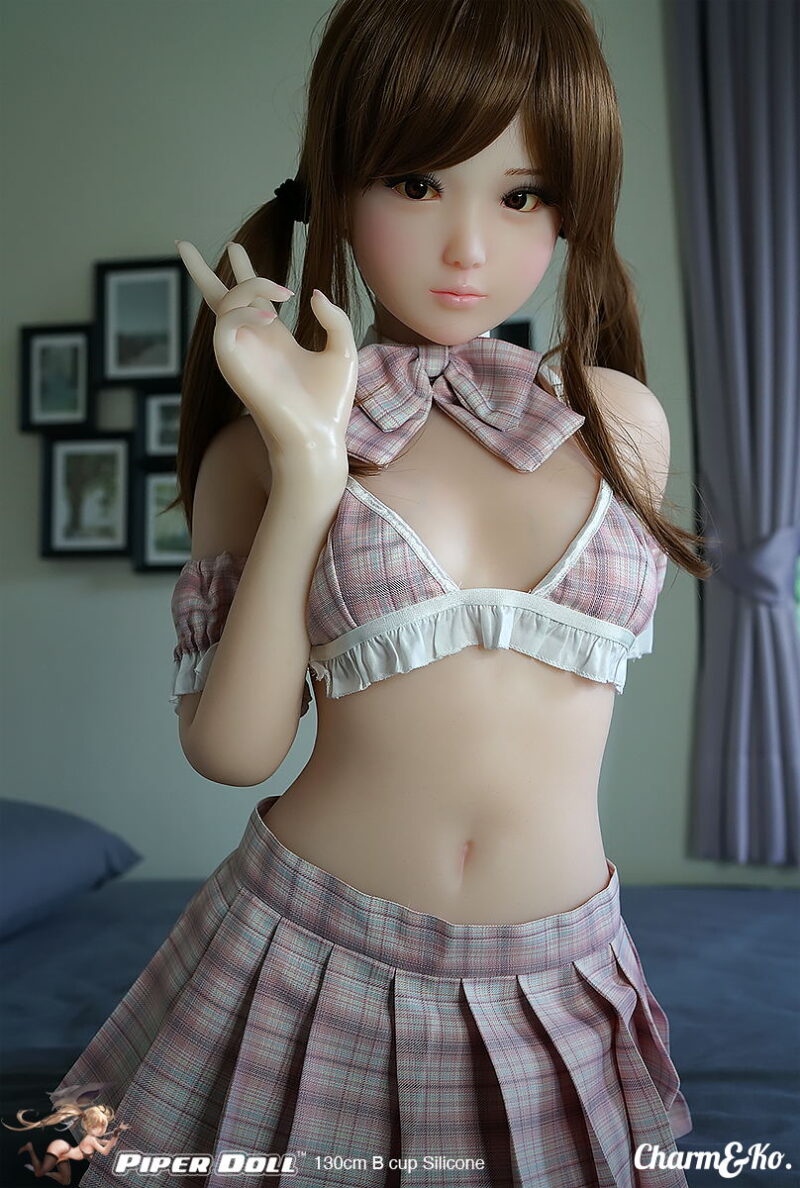 PIPER DOLL : Aika 130 cm (4.27 ft) B cup Silicone Seamless Head Doll - Image 7