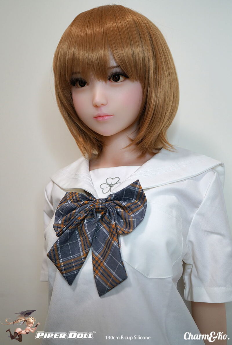 PIPER DOLL : Aika 130 cm (4.27 ft) B cup Silicone Seamless Head Doll - Image 4