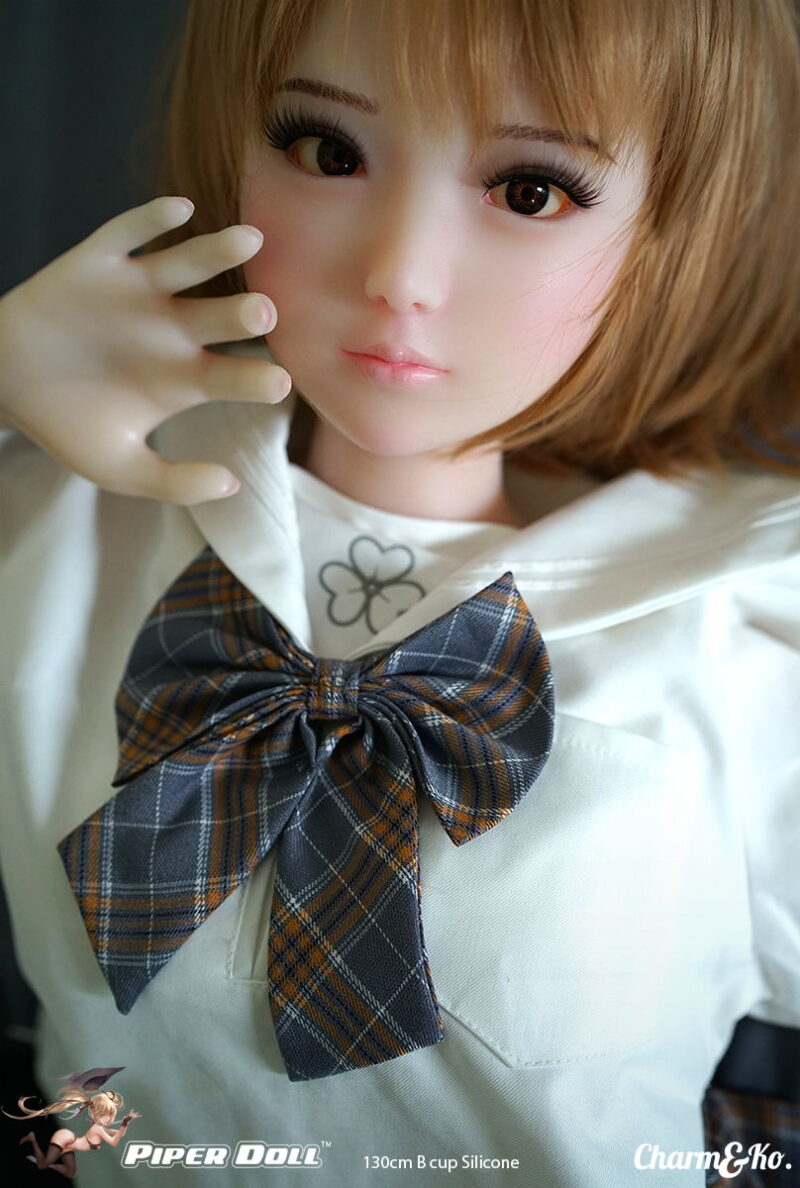 PIPER DOLL : Aika 130 cm (4.27 ft) B cup Silicone Seamless Head Doll - Image 5