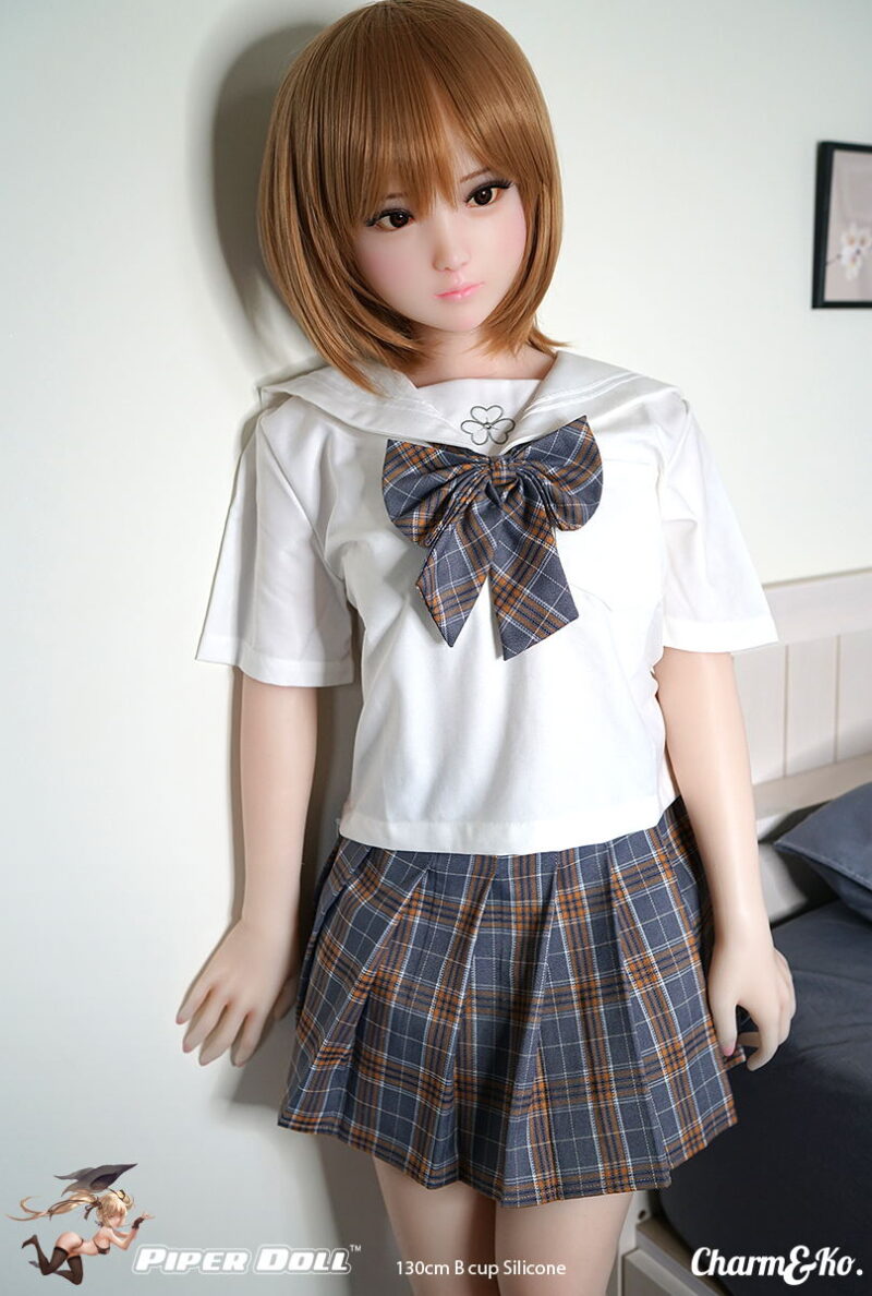 PIPER DOLL : Aika 130 cm (4.27 ft) B cup Silicone Seamless Head Doll - Image 6