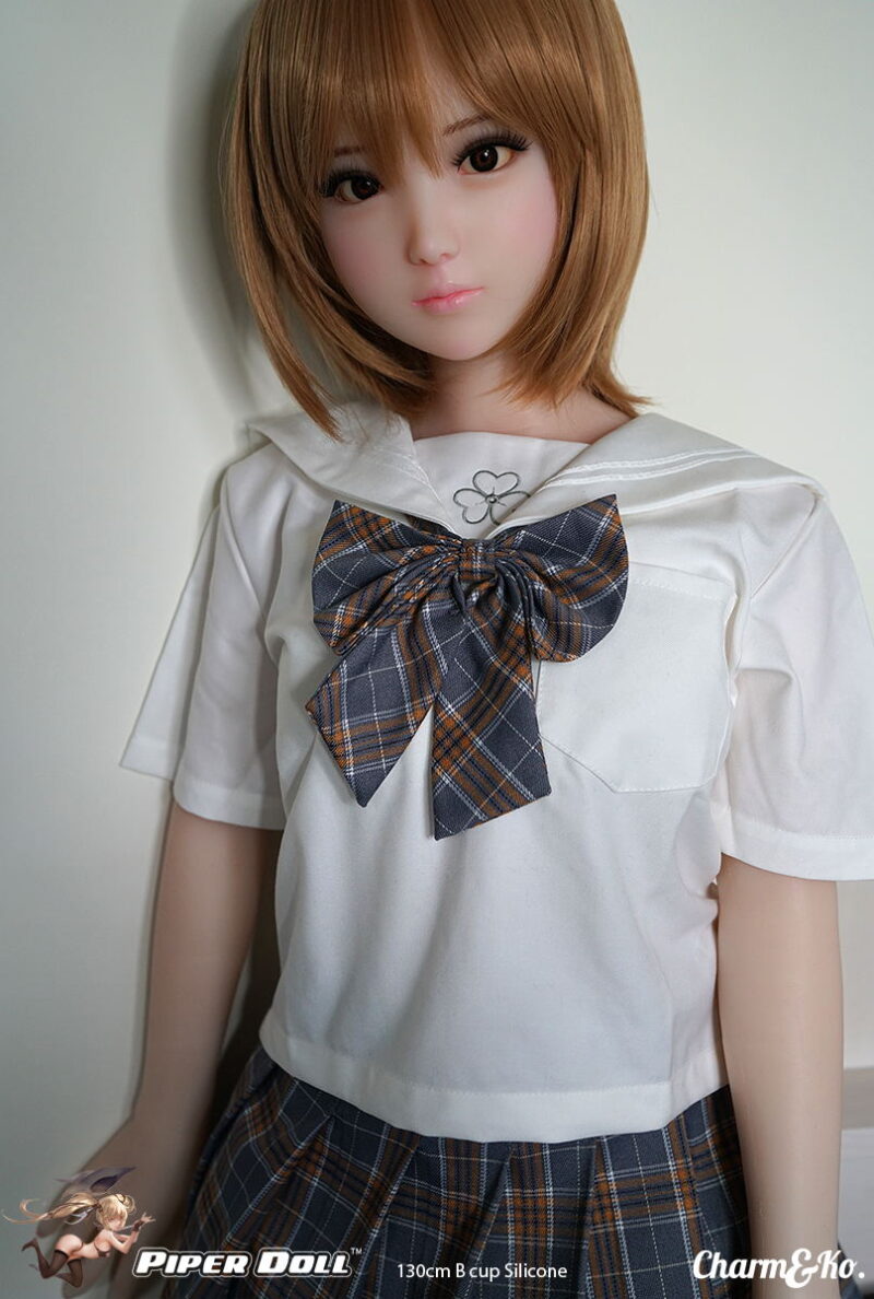 PIPER DOLL : Aika 130 cm (4.27 ft) B cup Silicone Seamless Head Doll - Image 8