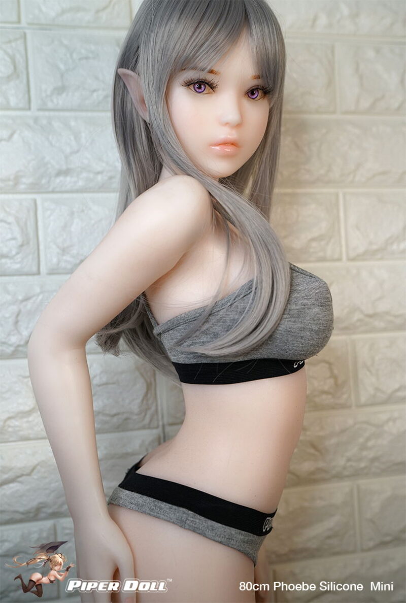 PIPER DOLL : Phoebe Elf 80 cm (2.62 ft) F cup Silicone Seamless Head Mini Doll - Image 4