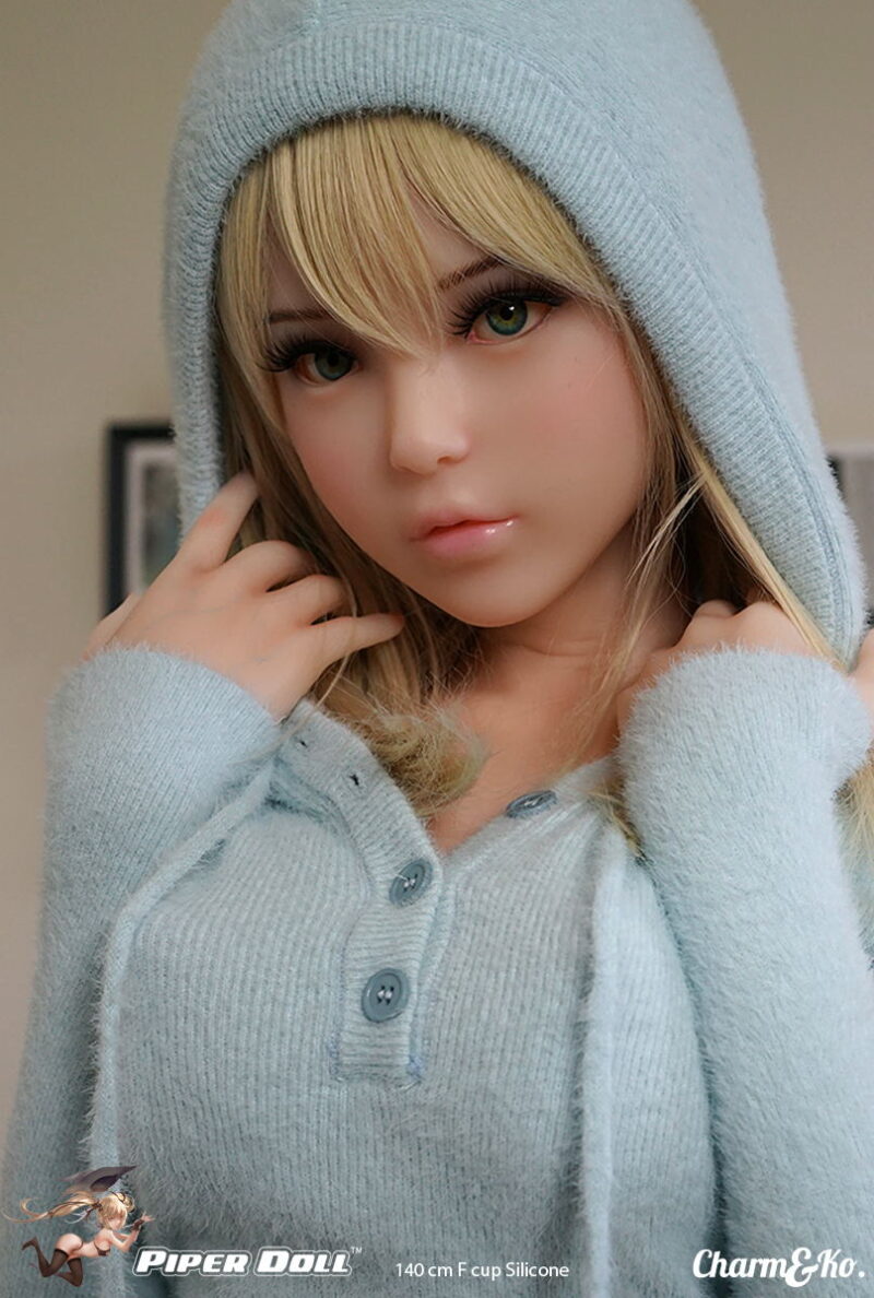 PIPER DOLL : Phoebe 140 cm (4.59 ft) F cup Silicone Seamless Head Doll - Image 3