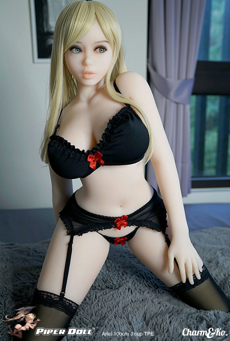 PIPER DOLL : Ariel 100 cm (3.28 ft) J cup TPE Seamless Head Mini Doll - Image 4