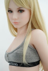 PIPER DOLL : Elsa 100 cm (3.28 ft) B cup Silicone Seamless Head Mini Doll
