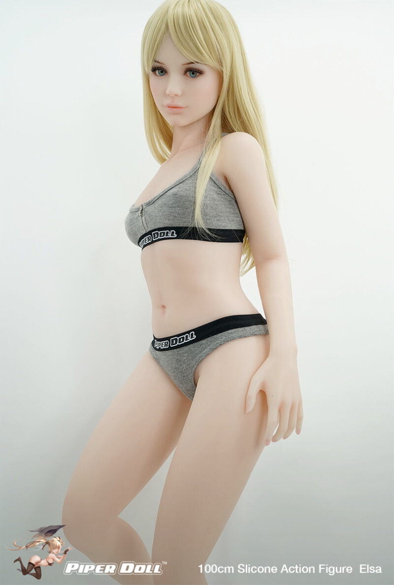 PIPER DOLL : Elsa 100 cm (3.28 ft) B cup Silicone Seamless Head Mini Doll - Image 4
