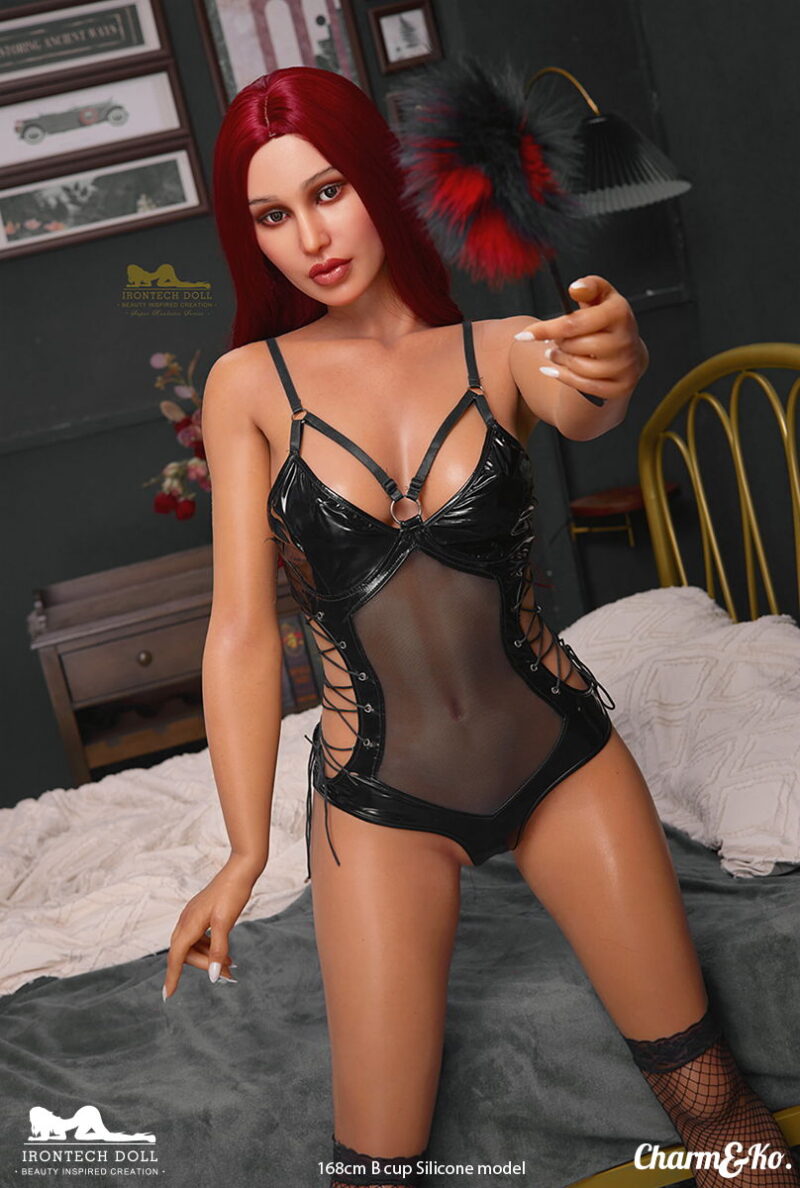 IRONTECH DOLL : S019 Pearl 168 cm (5.51 ft) B cup Silicone Doll - Image 6