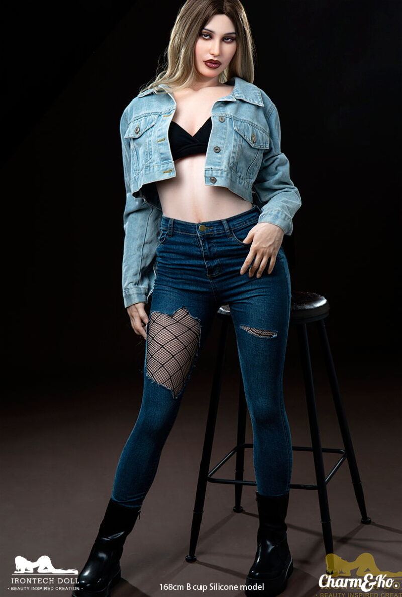 IRONTECH DOLL : S019 Pearl 168 cm (5.51 ft) B cup Silicone Doll - Image 18