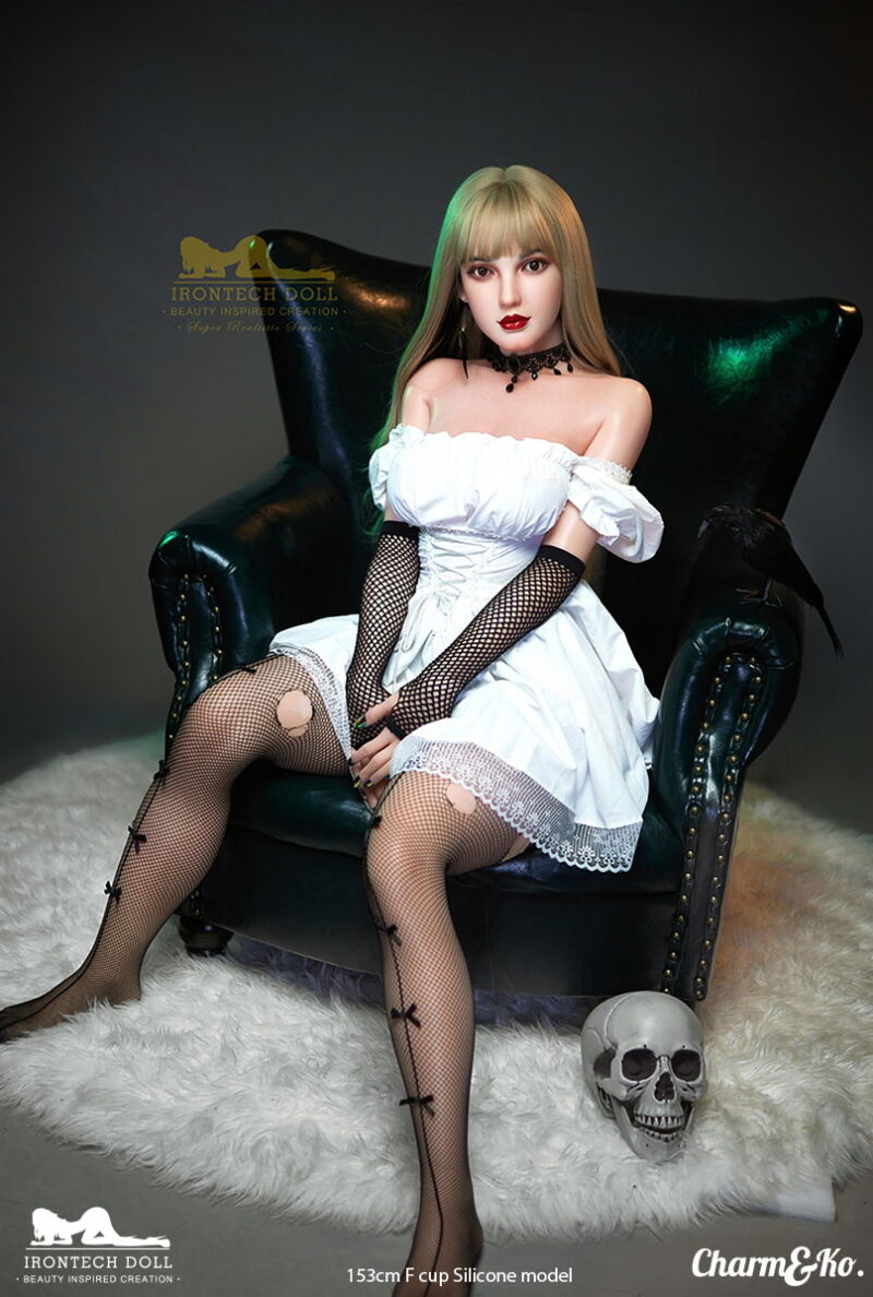 IRONTECH DOLL : S009 Cherry 153 cm (5.02 ft) F cup Silicone Doll - Image 12