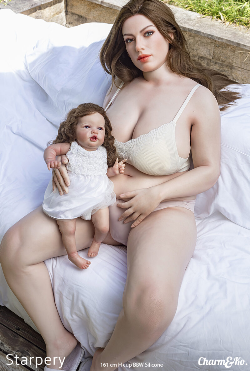 Starpery : Amy 161 cm (5.28 ft) H cup BBW Silicone / TPE Body doll - Image 11