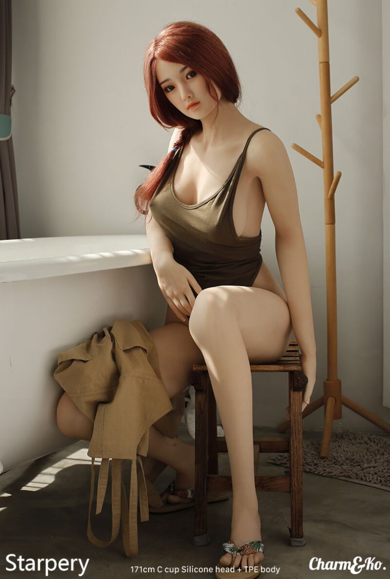 Starpery : Meng 171 cm (5.61 ft) C cup Silicone / TPE Body doll - Image 7