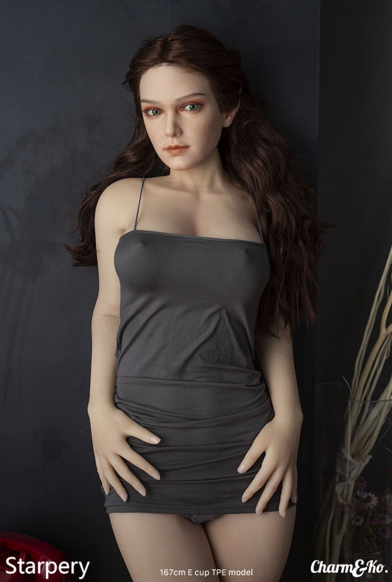 Starpery : Vanesa 167 cm (5.48 ft) E cup Silicone / TPE Body doll - Image 2
