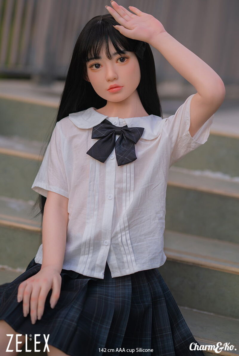 ZELEX : GD03 - 142 cm (4.66 ft) AA cup Silicone doll - Image 11