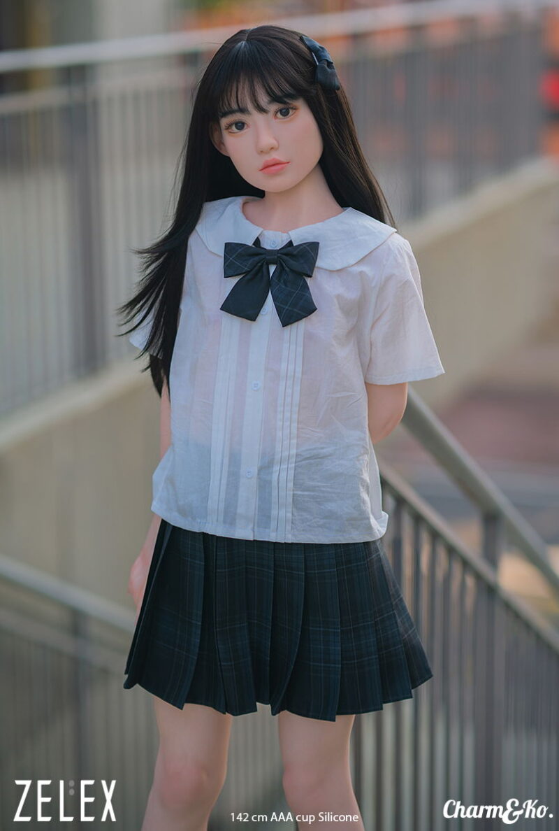 ZELEX : GD03 - 142 cm (4.66 ft) AA cup Silicone doll - Image 3