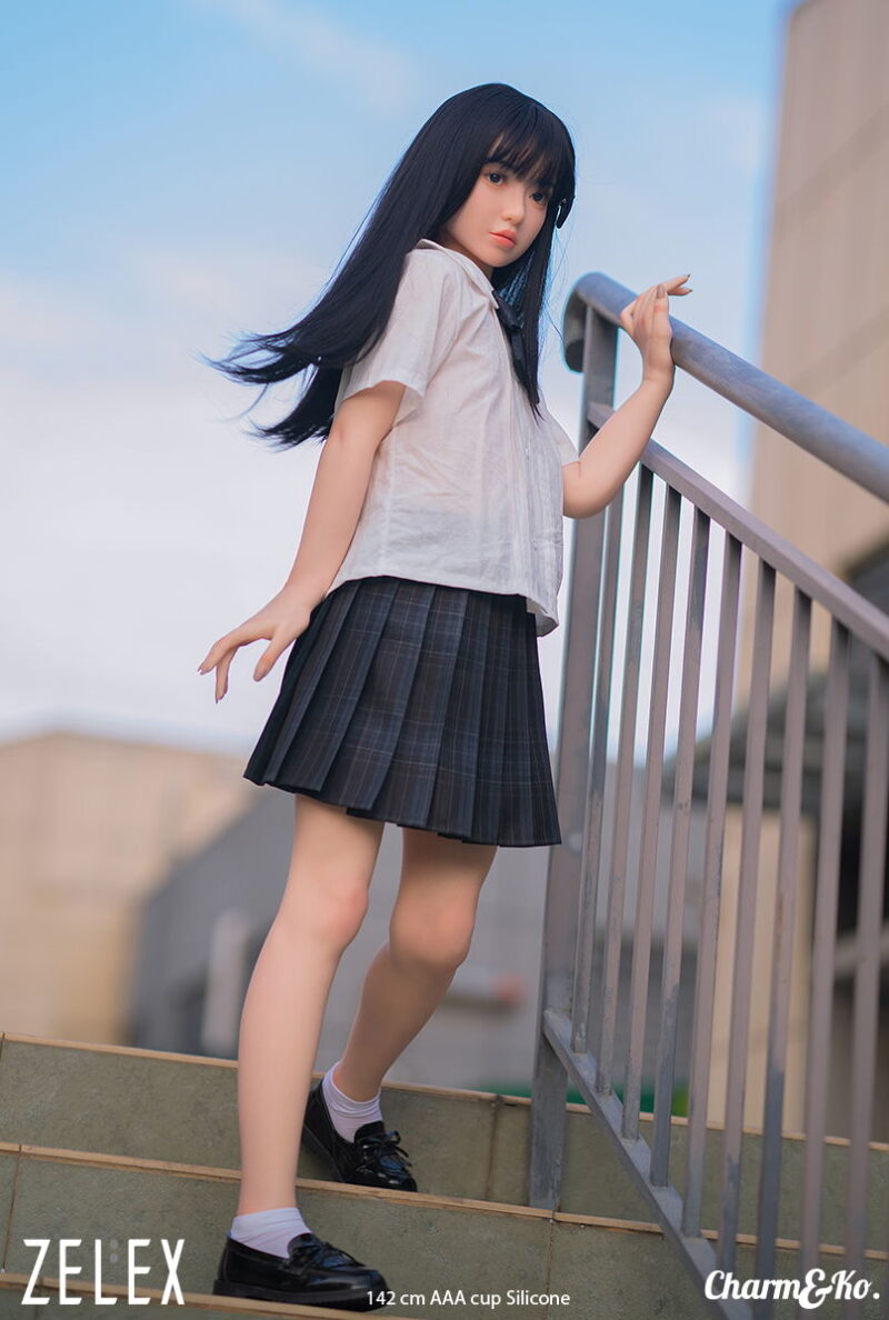 ZELEX : GD03 - 142 cm (4.66 ft) AA cup Silicone doll - Image 6