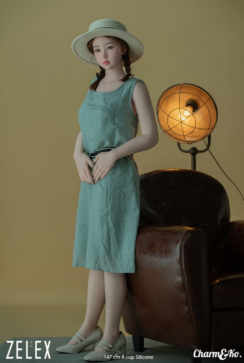 ZELEX : GD06 - 147 cm (4.82 ft) A cup Silicone doll - Image 3