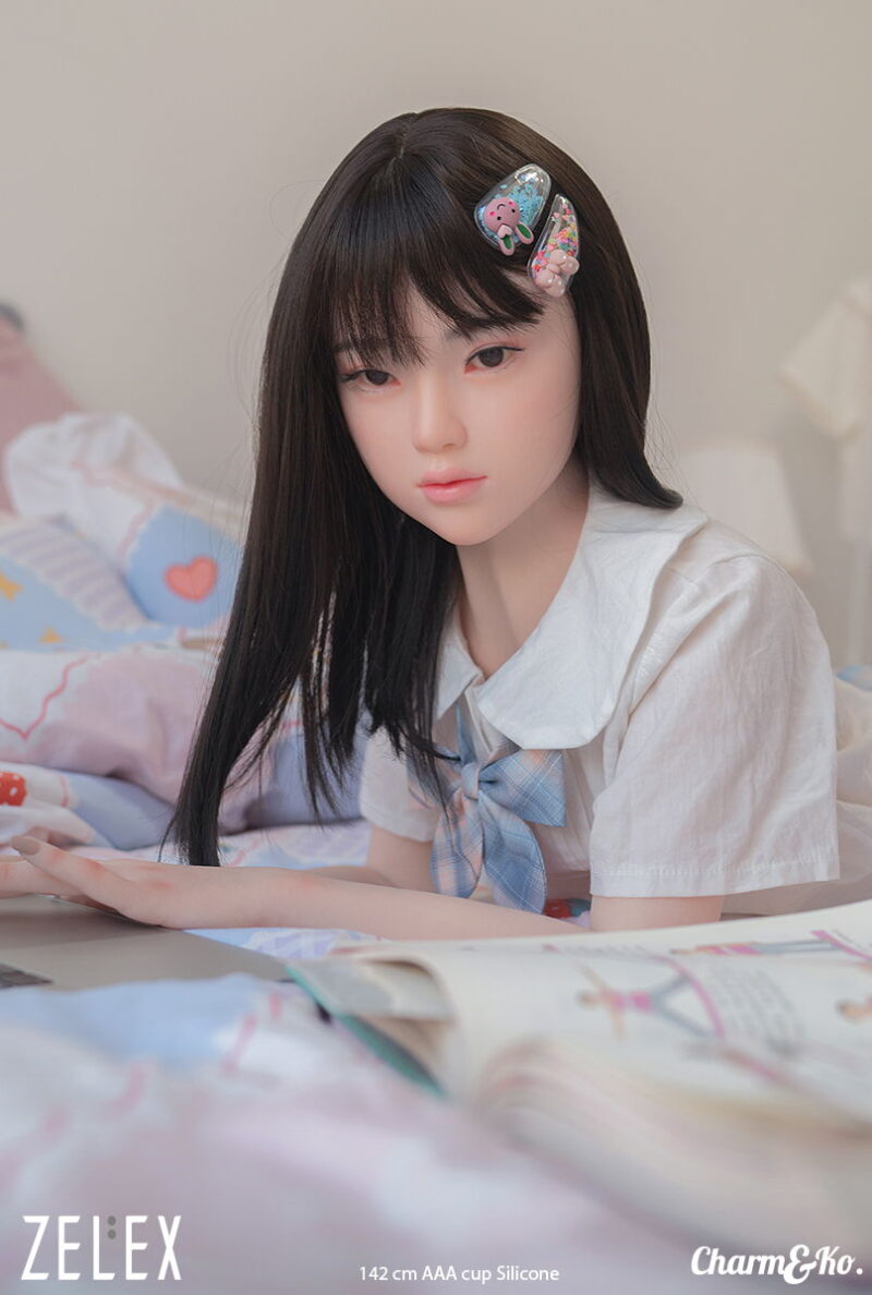 ZELEX : GD07 - 142 cm (4.66 ft) AA cup Silicone doll - Image 2