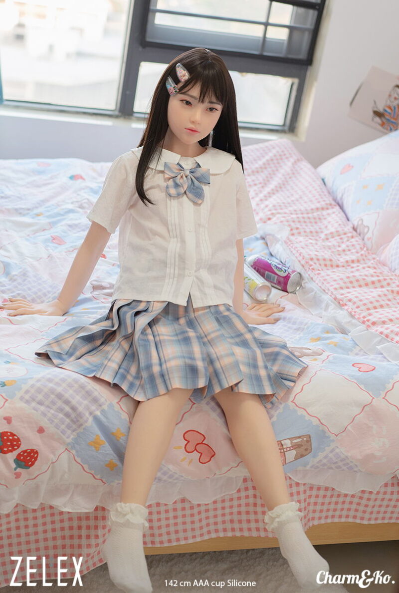ZELEX : GD07 - 142 cm (4.66 ft) AA cup Silicone doll - Image 4