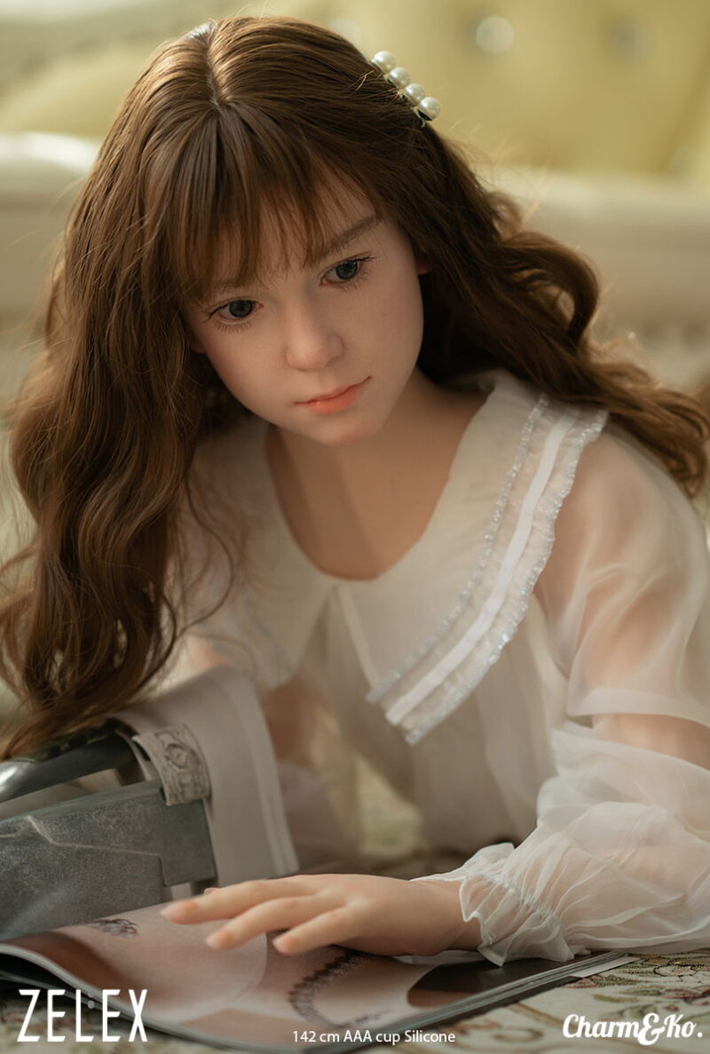 ZELEX : GD50 - 142 cm (4.66 ft) AA cup Silicone doll - Image 3