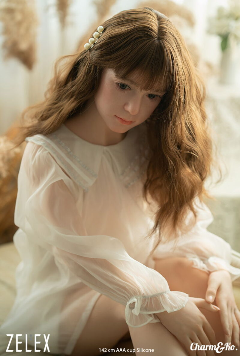 ZELEX : GD50 - 142 cm (4.66 ft) AA cup Silicone doll - Image 5