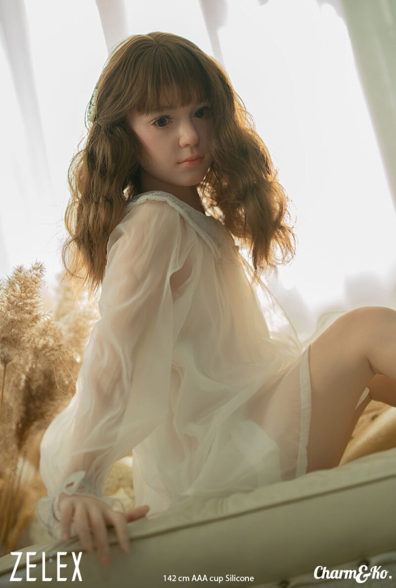 ZELEX : GD50 - 142 cm (4.66 ft) AA cup Silicone doll - Image 7