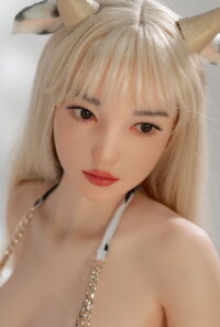 ZELEX : GE06 - 143 cm (4.69 ft) H cup Silicone doll