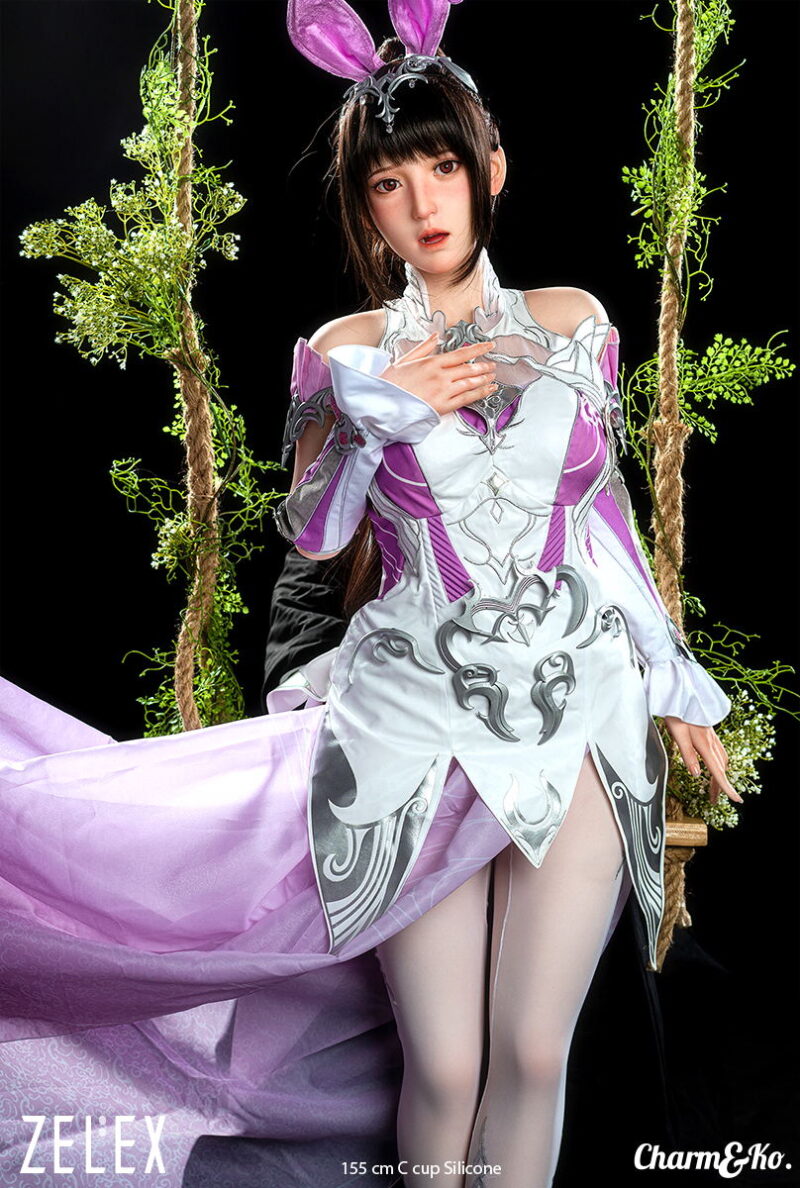ZELEX : GE108 - 155 cm (5.09 ft) C cup Silicone doll - Image 3