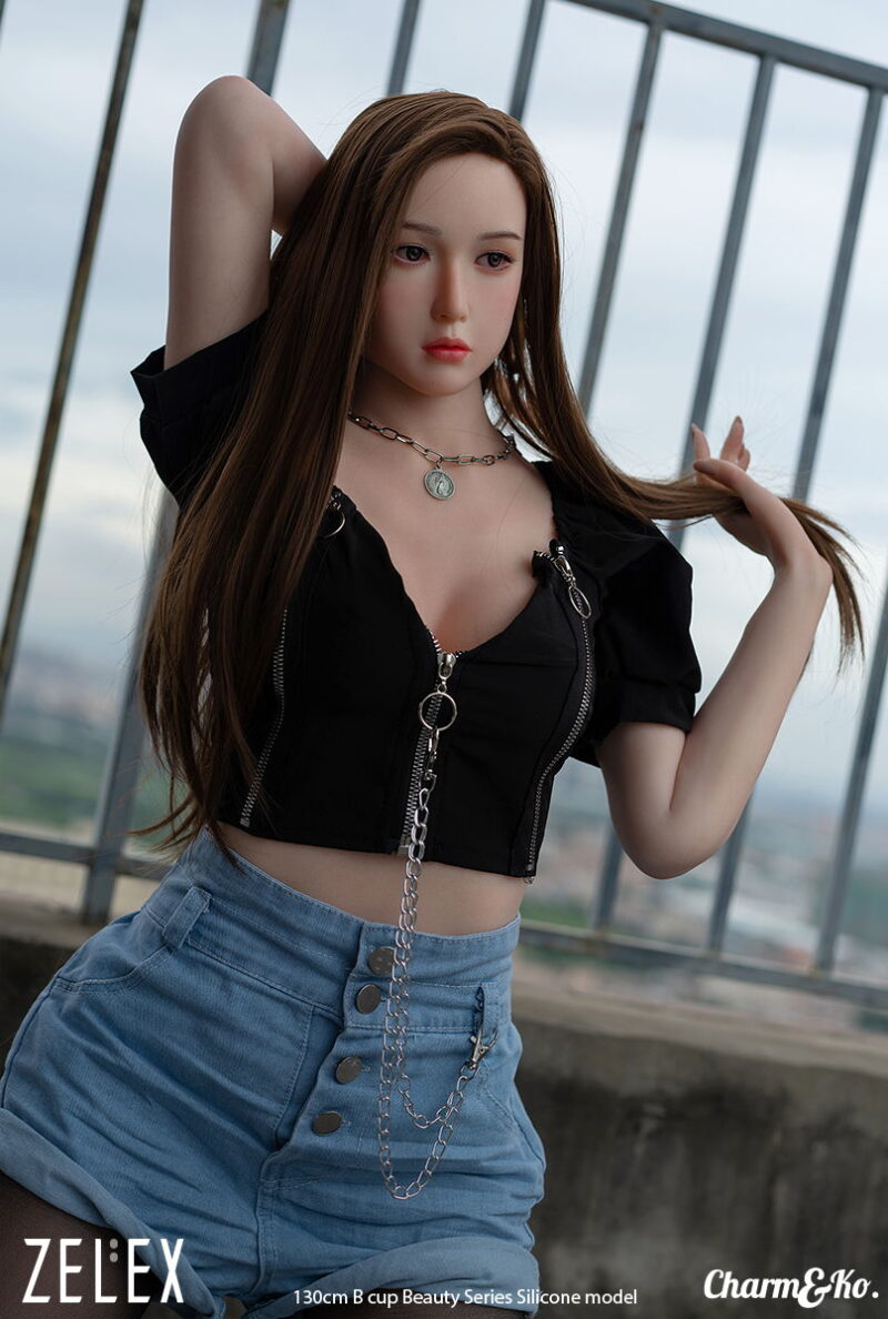 ZELEX : GE13 - 130 cm (4.27 ft) B cup Mini Silicone doll - Image 4