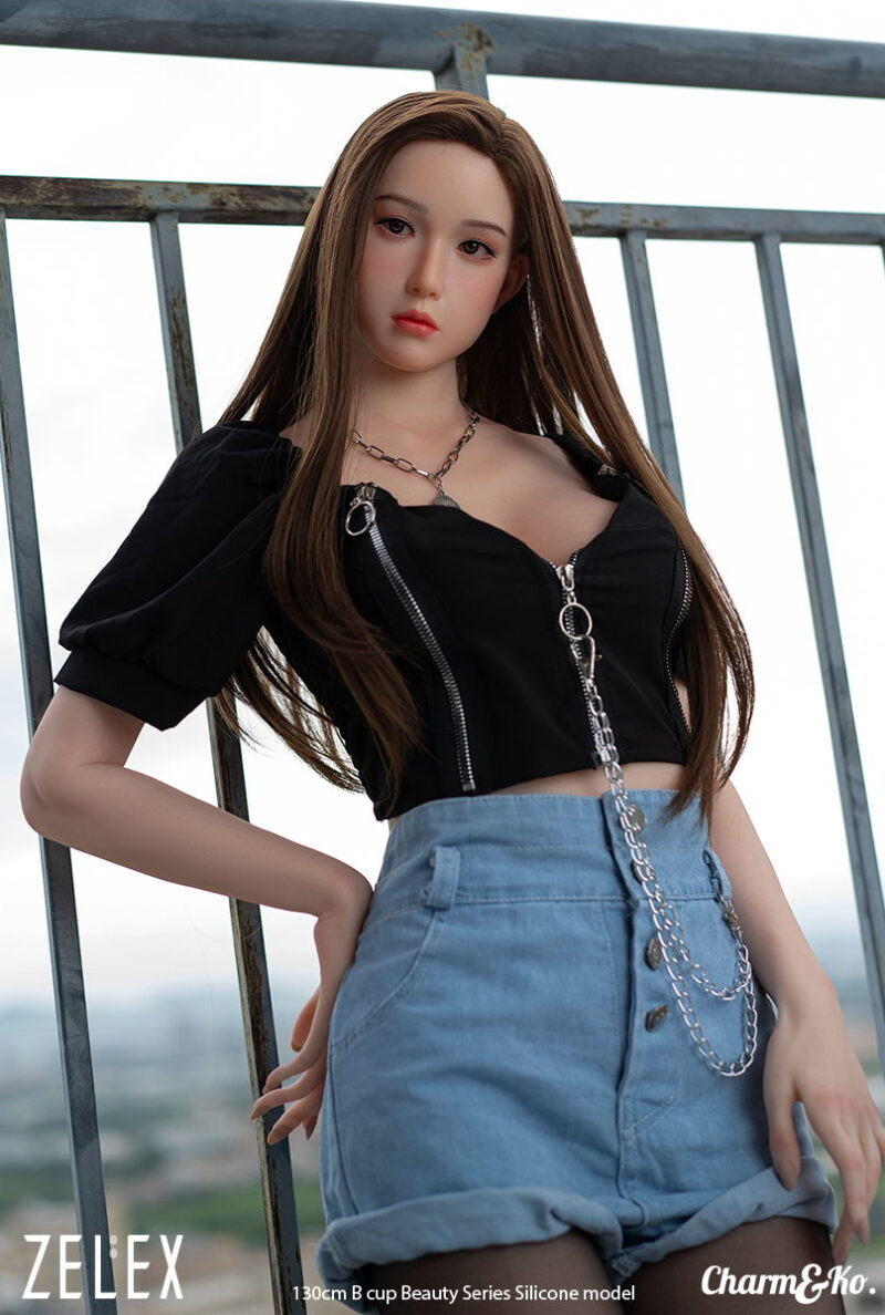 ZELEX : GE13 - 130 cm (4.27 ft) B cup Mini Silicone doll - Image 6