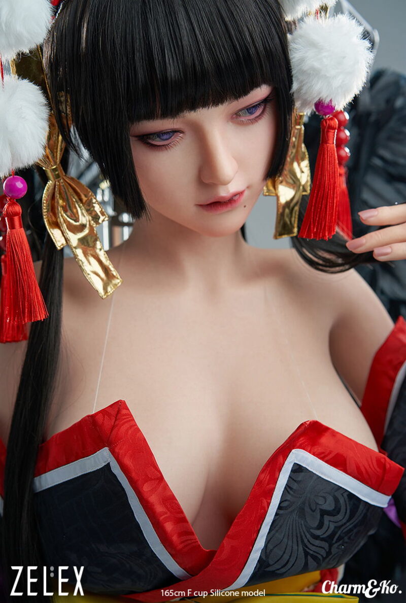 ZELEX : GE44 - 165 cm (5.41 ft) F cup Anime Silicone doll - Image 3