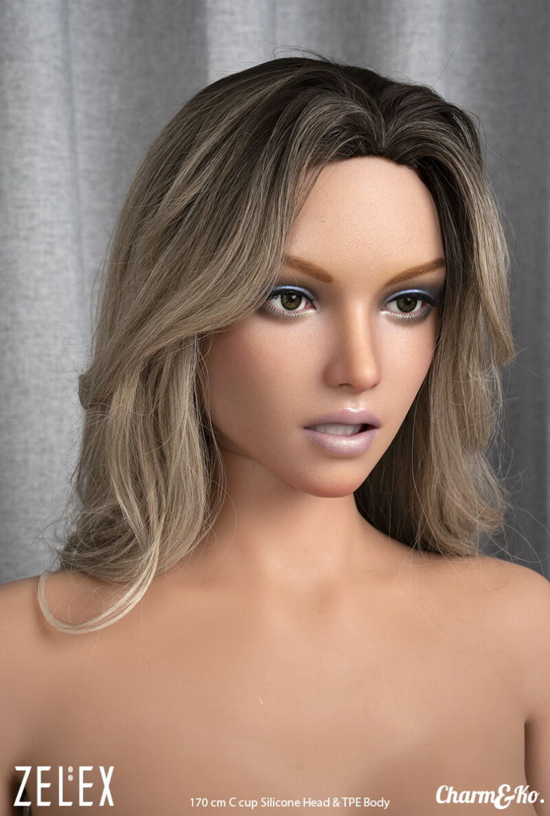 ZELEX : GE95 - 170 cm (5.58 ft) C cup Tan Skin Hybrid doll - Image 22