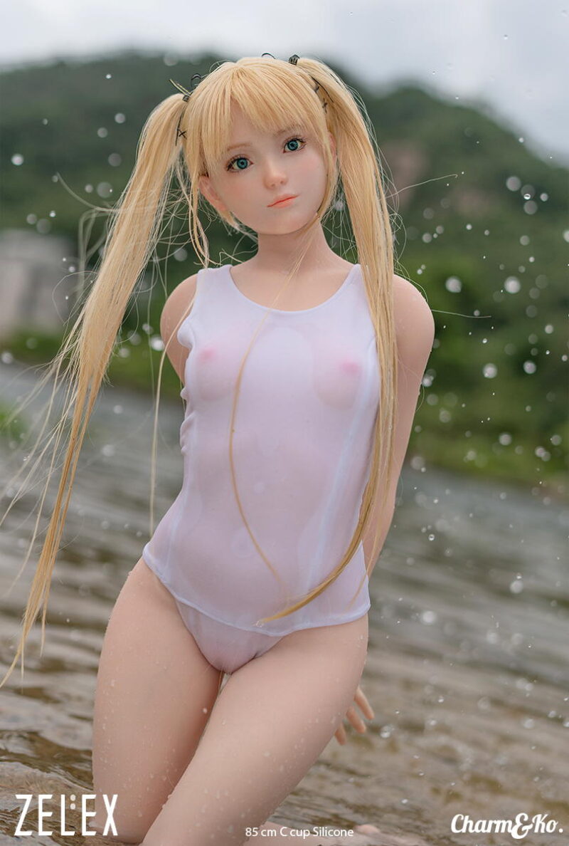 ZELEX : GE109 - 85 cm (1.79 ft) C cup Mini Silicone doll - Image 11