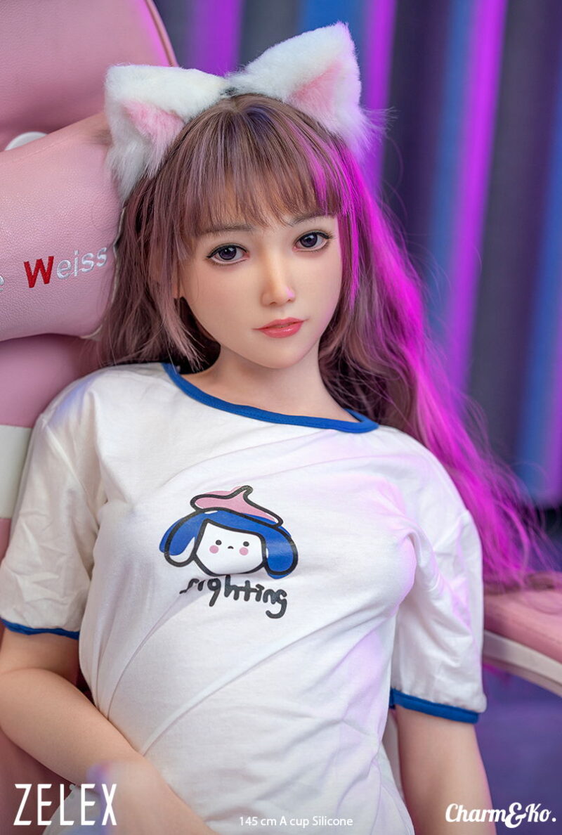 ZELEX : GF01 - 145 cm (4.76 ft) A cup Silicone doll - Image 10