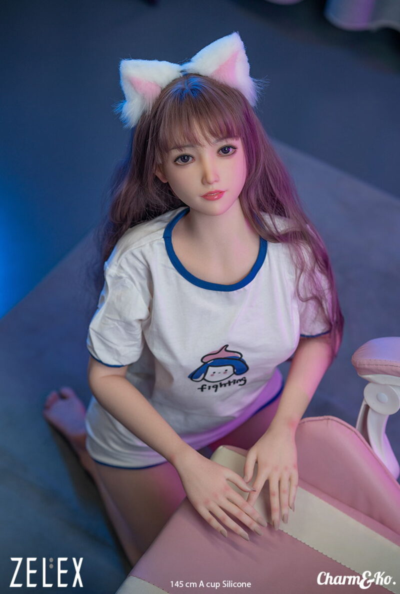 ZELEX : GF01 - 145 cm (4.76 ft) A cup Silicone doll - Image 3