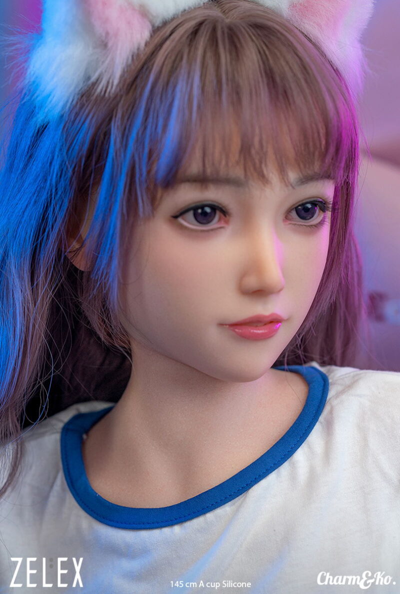 ZELEX : GF01 - 145 cm (4.76 ft) A cup Silicone doll - Image 6