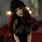 #9 Reddish Long Curly