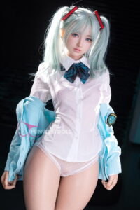 Fun West Doll : H041S Amy 159 cm (5.22 ft) A cup Silicone model