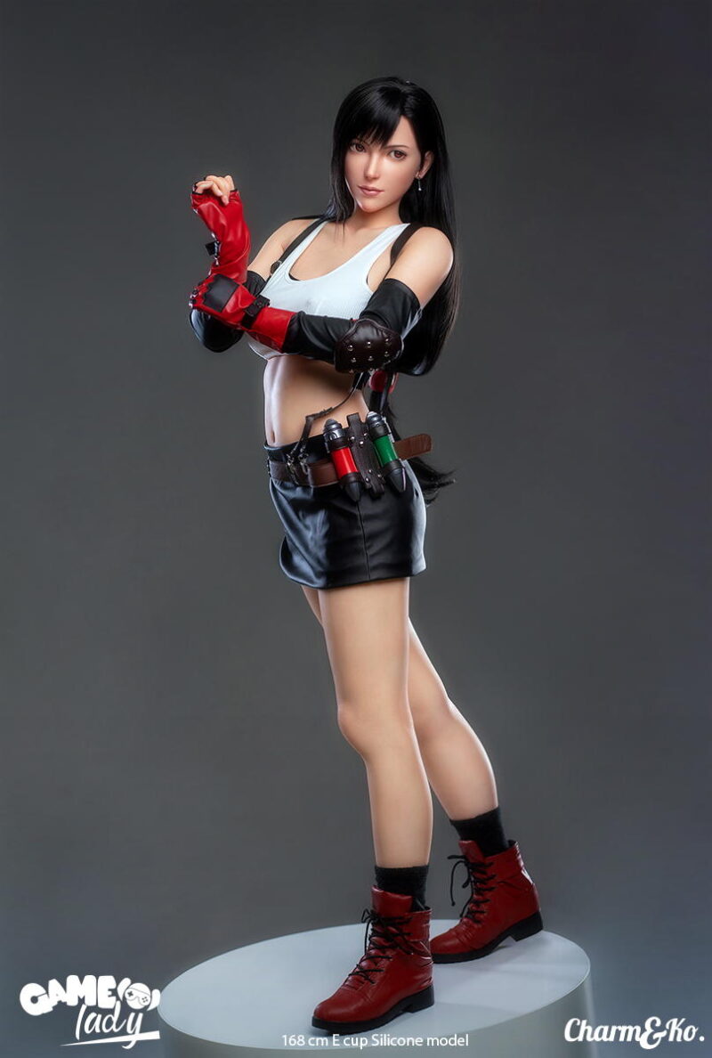 Game Lady Dolls : H015 Tifa Dissidia NT version 168 cm (5.51 ft) E cup Silicone - Image 9