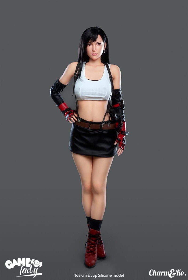 Game Lady Dolls : H015 Tifa Dissidia NT version 168 cm (5.51 ft) E cup Silicone - Image 8