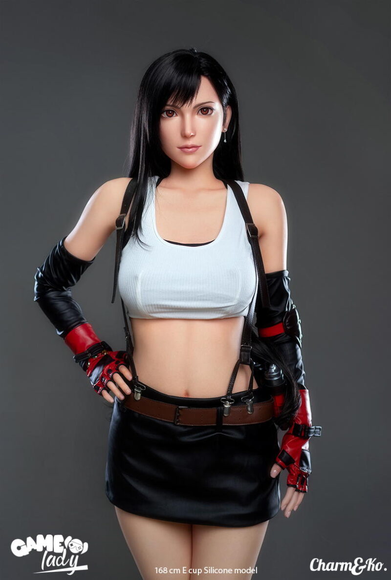 Game Lady Dolls : H015 Tifa Dissidia NT version 168 cm (5.51 ft) E cup Silicone - Image 7