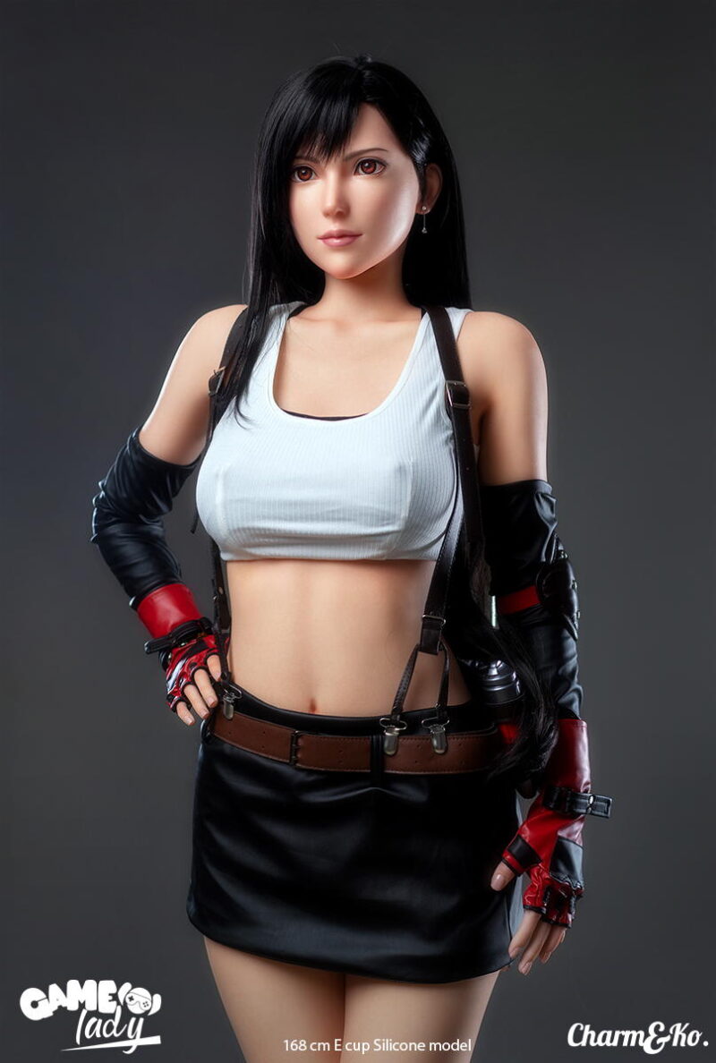 Game Lady Dolls : H015 Tifa Dissidia NT version 168 cm (5.51 ft) E cup Silicone - Image 6