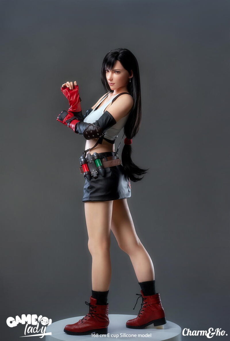 Game Lady Dolls : H015 Tifa Dissidia NT version 168 cm (5.51 ft) E cup Silicone - Image 5