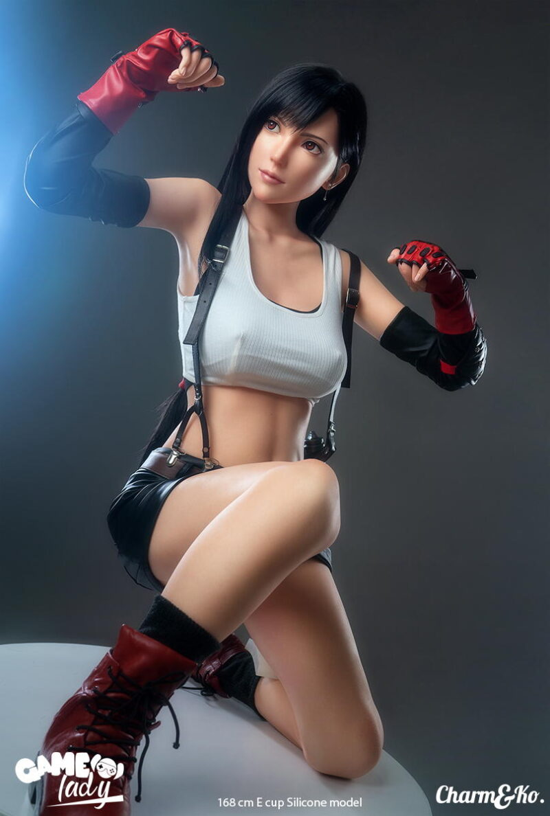 Game Lady Dolls : H015 Tifa Dissidia NT version 168 cm (5.51 ft) E cup Silicone - Image 13