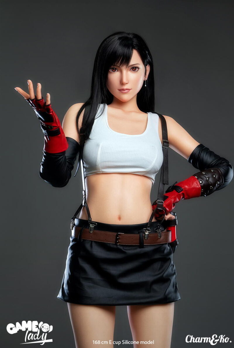 Game Lady Dolls : H015 Tifa Dissidia NT version 168 cm (5.51 ft) E cup Silicone - Image 11