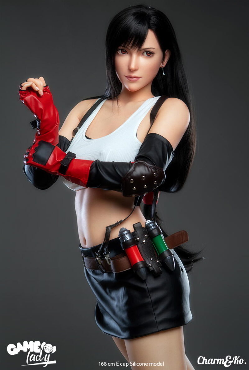 Game Lady Dolls : H015 Tifa Dissidia NT version 168 cm (5.51 ft) E cup Silicone - Image 10