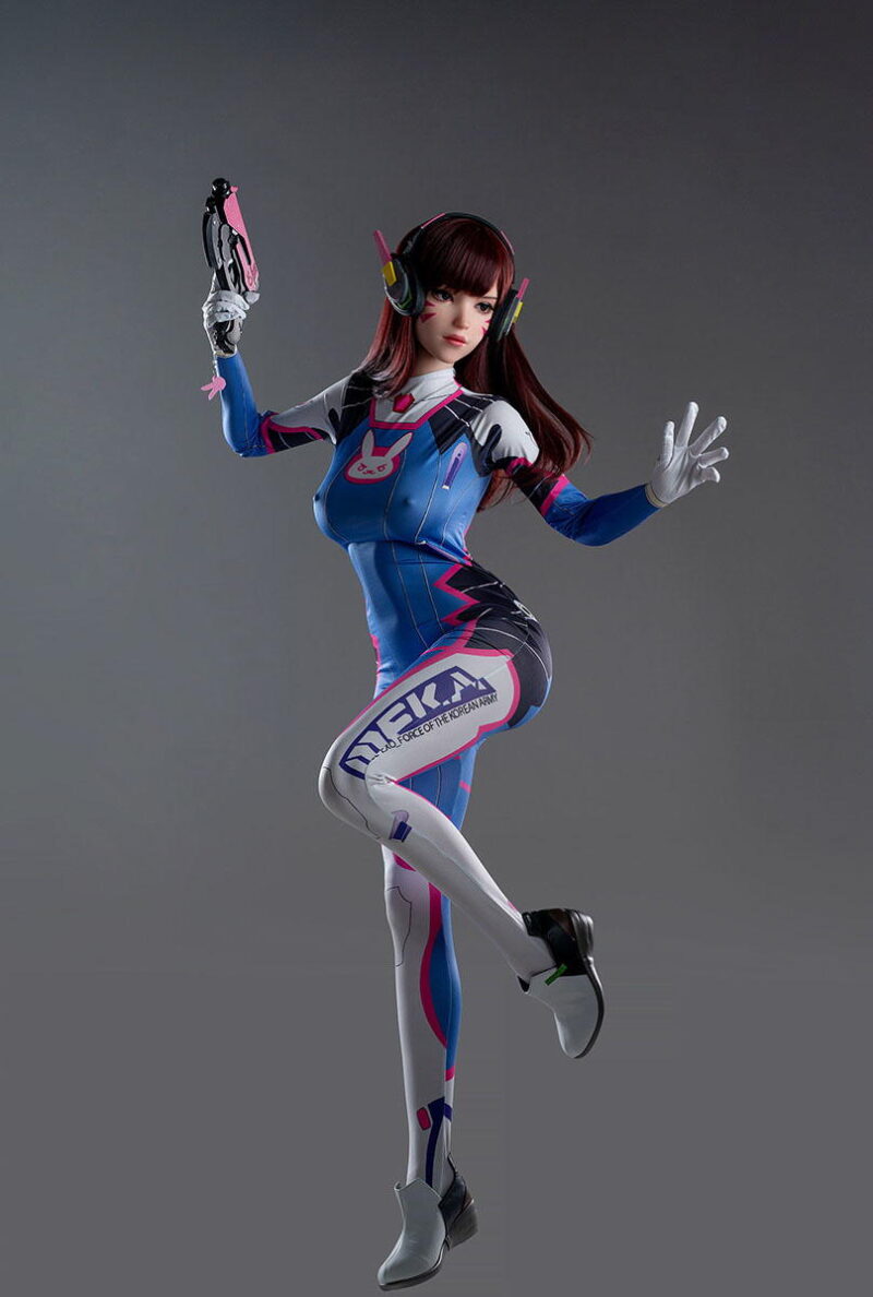 Game Lady Dolls : H23 D. Va 167 cm (5.48 ft) D cup Silicone - Image 2