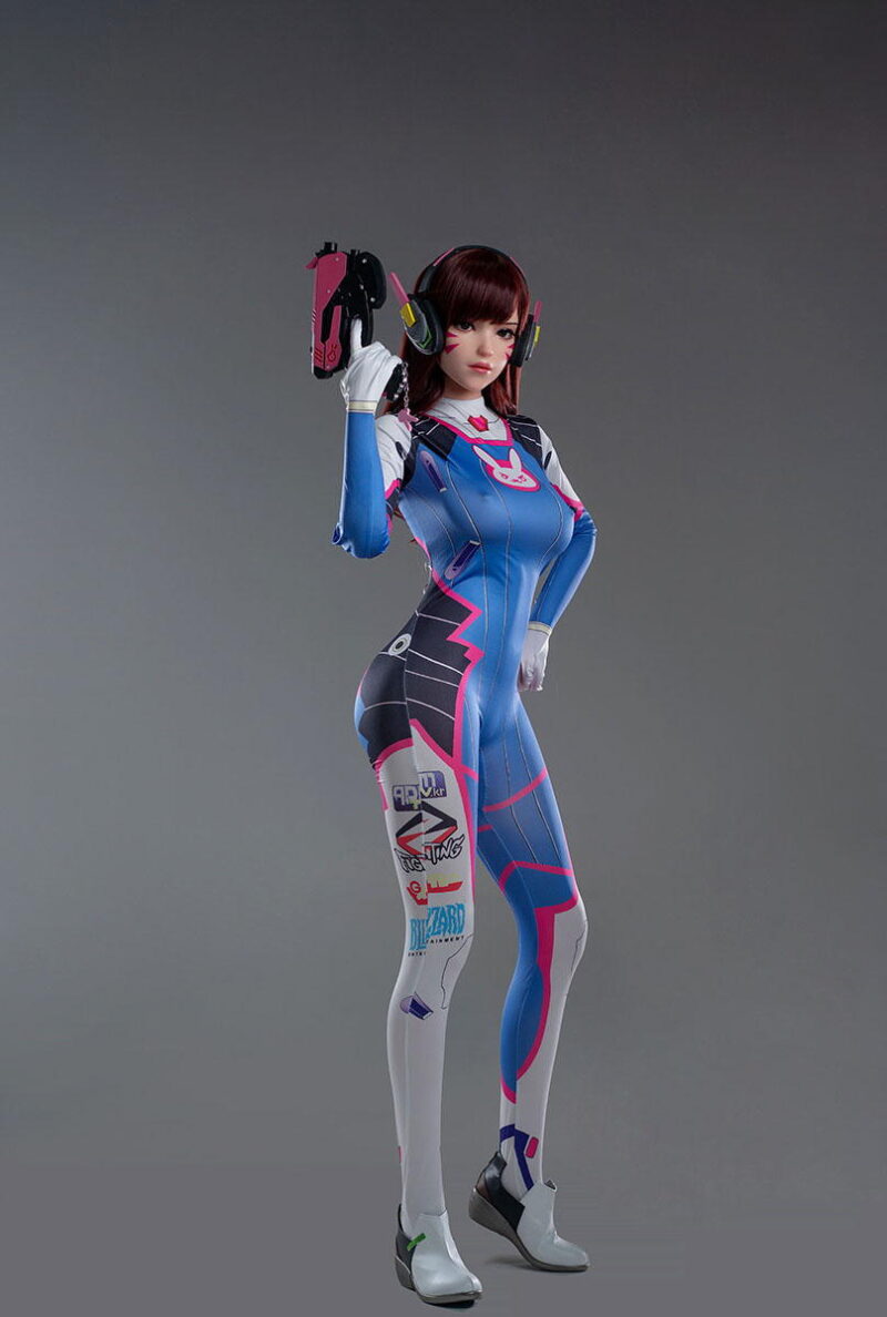Game Lady Dolls : H23 D. Va 167 cm (5.48 ft) D cup Silicone - Image 5