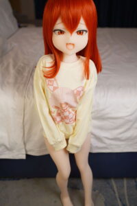 IROKEBIJIN : Akari 110 cm (3.61 ft) A cup Flat Breast STPE model