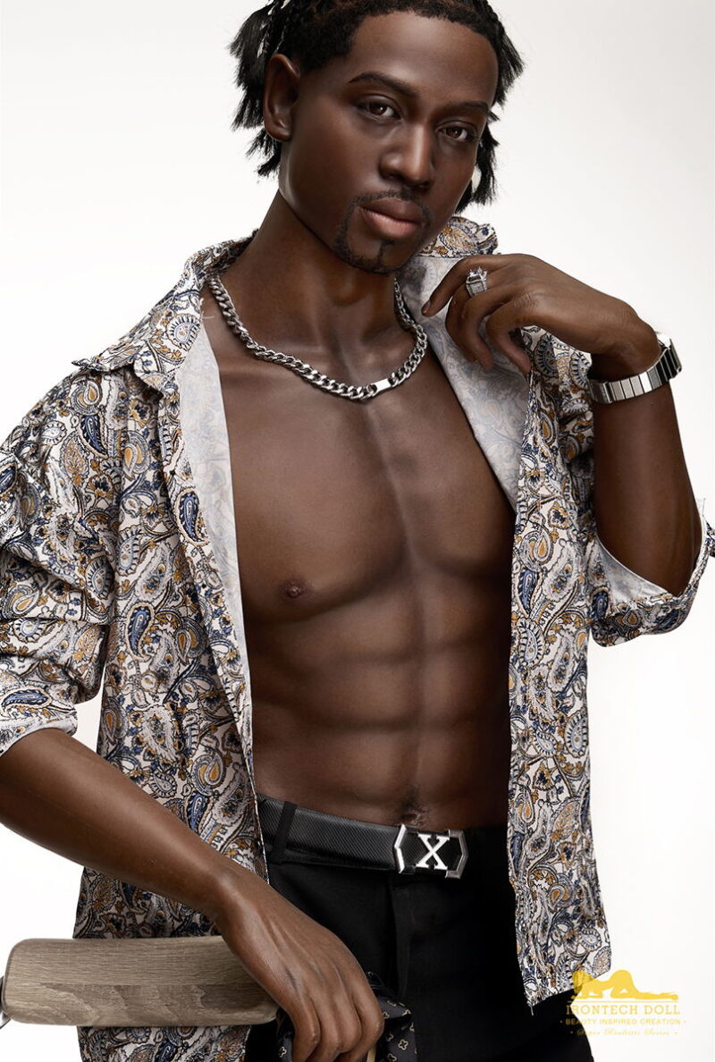 IRONTECH DOLL : M008 James 176 cm (5.77 ft) Male Silicone Doll - Image 6