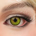 Normal Eyes : Bloodshot Green